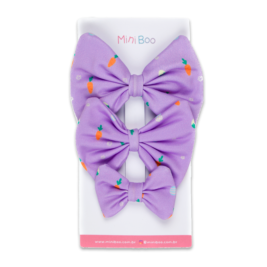 Laço Páscoa Lilás