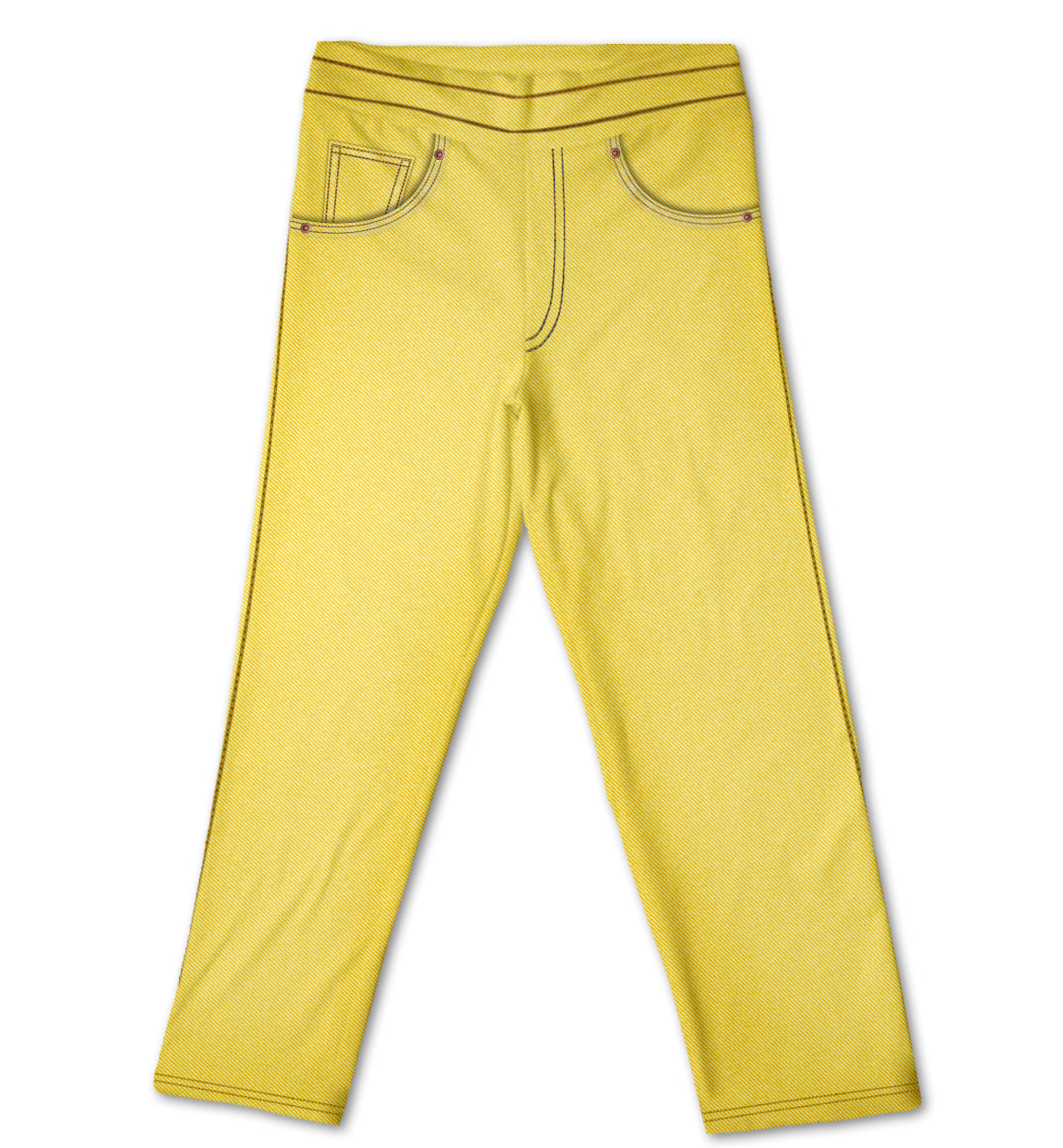 Jeans Amarelo Kids MiniBoo