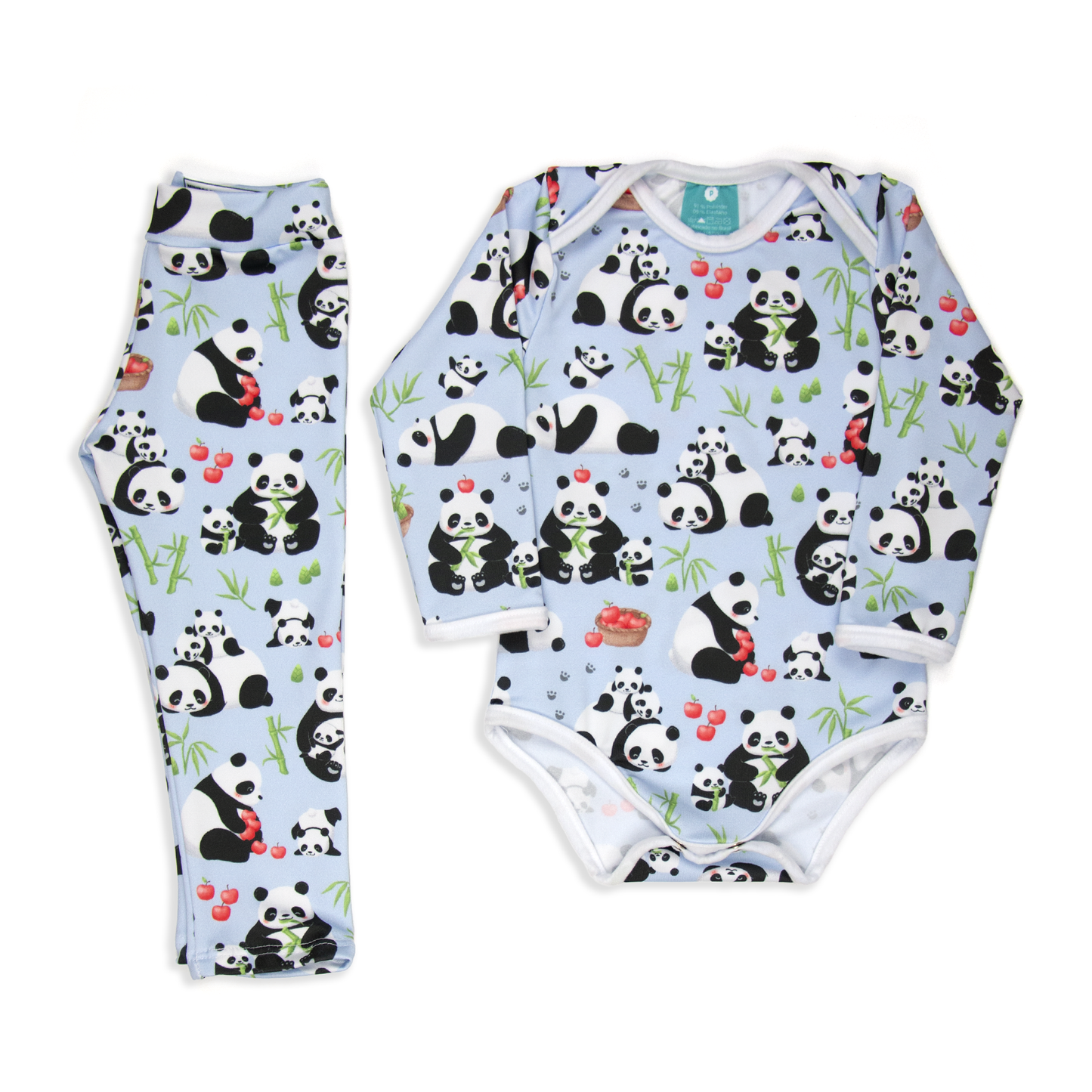 Conjunto térmico Body - Pijaminha Pandinhas