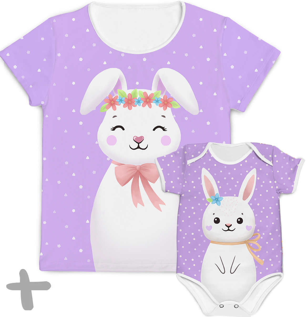 Tal Mãe Tal Baby Coelha Lilás