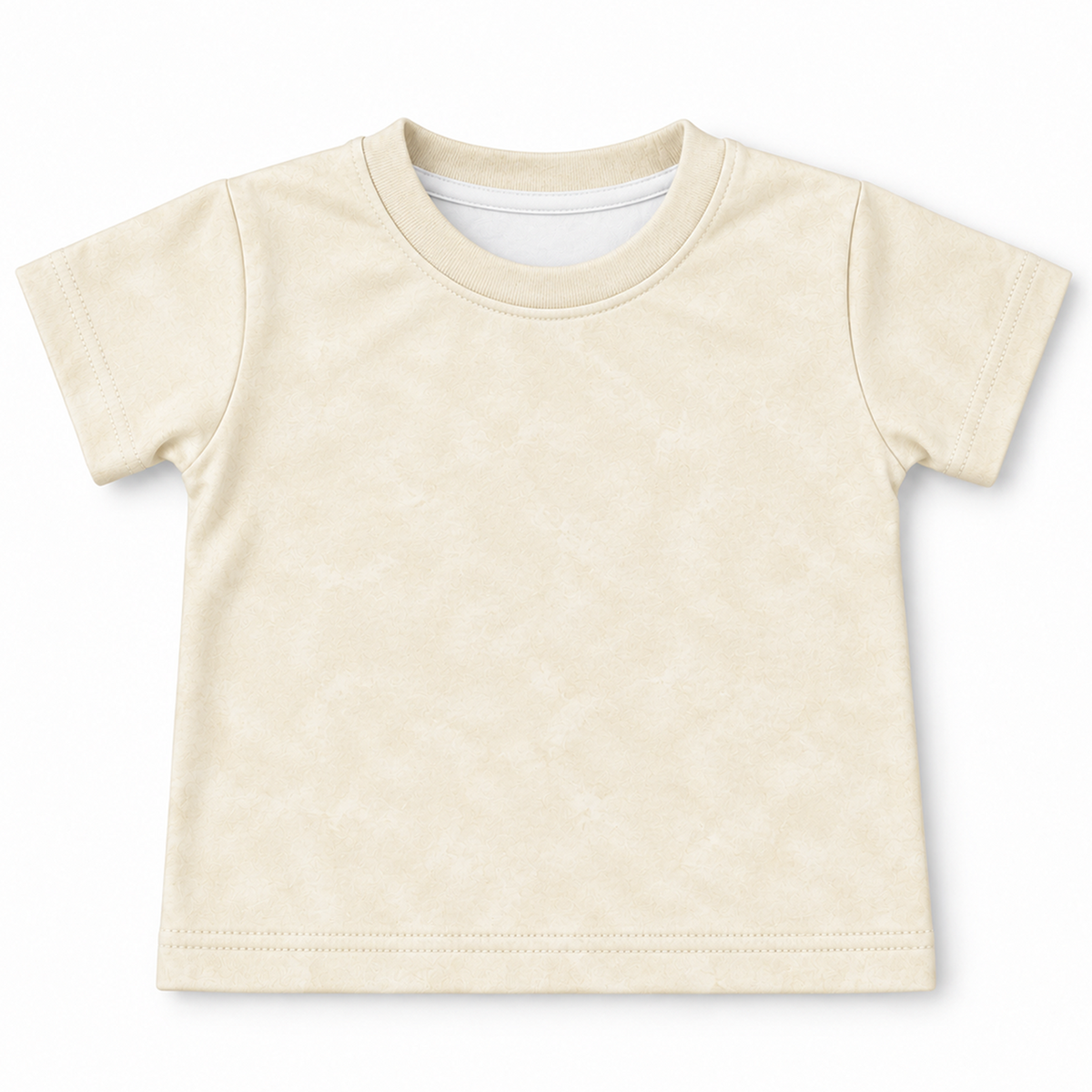 Camiseta Bebê Algodão Bege Estonado