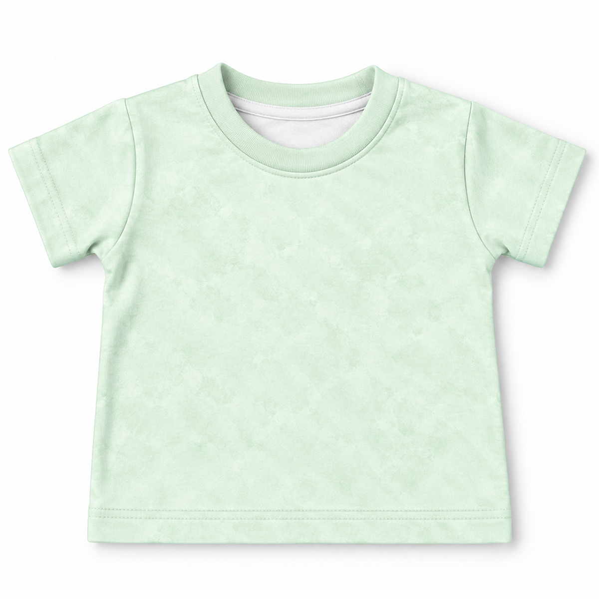 Camiseta Bebê Algodão Verde Estonado