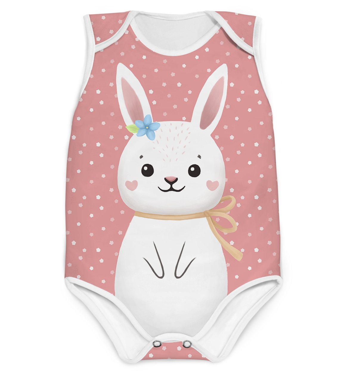Body Coelha Rosa