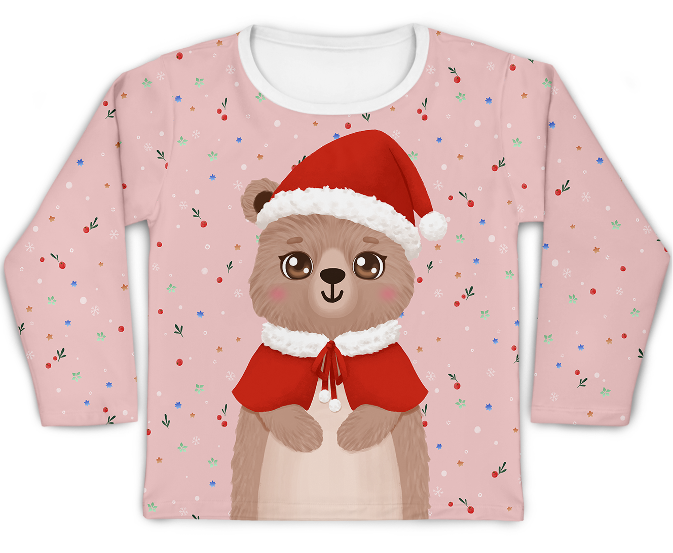 Camiseta Kids Ursa Natalina