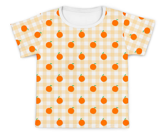 Camiseta Kids Frutinha Laranja