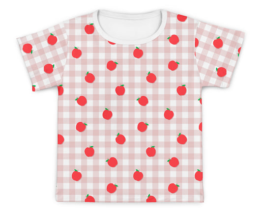 Camiseta Kids Frutinha Maçã