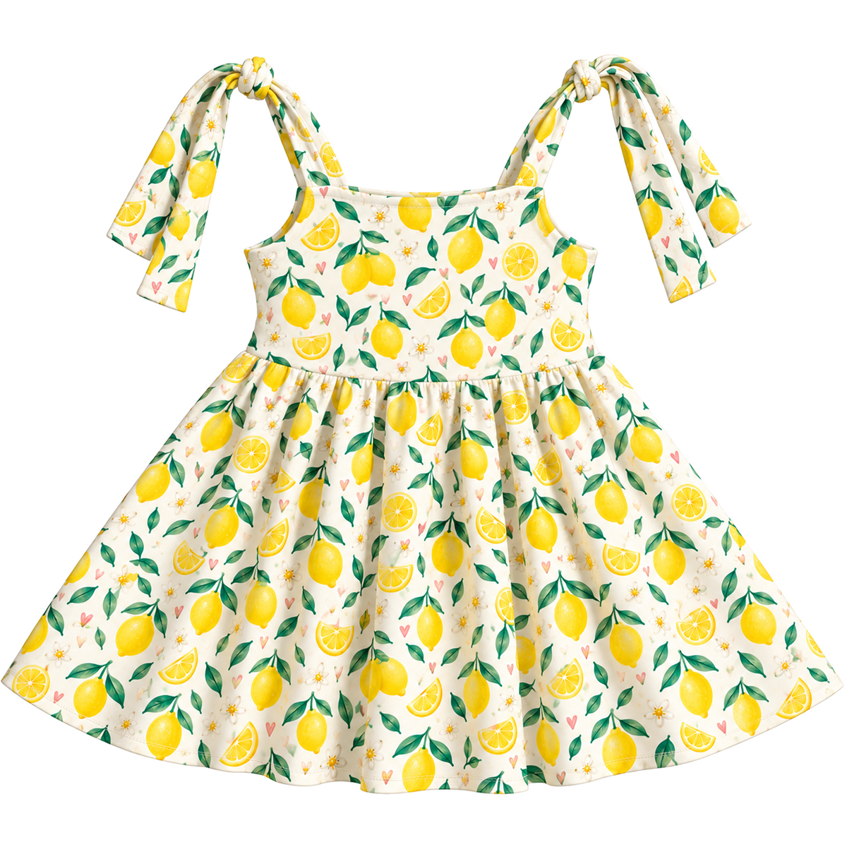 Vestido Lacinho Limão Siciliano