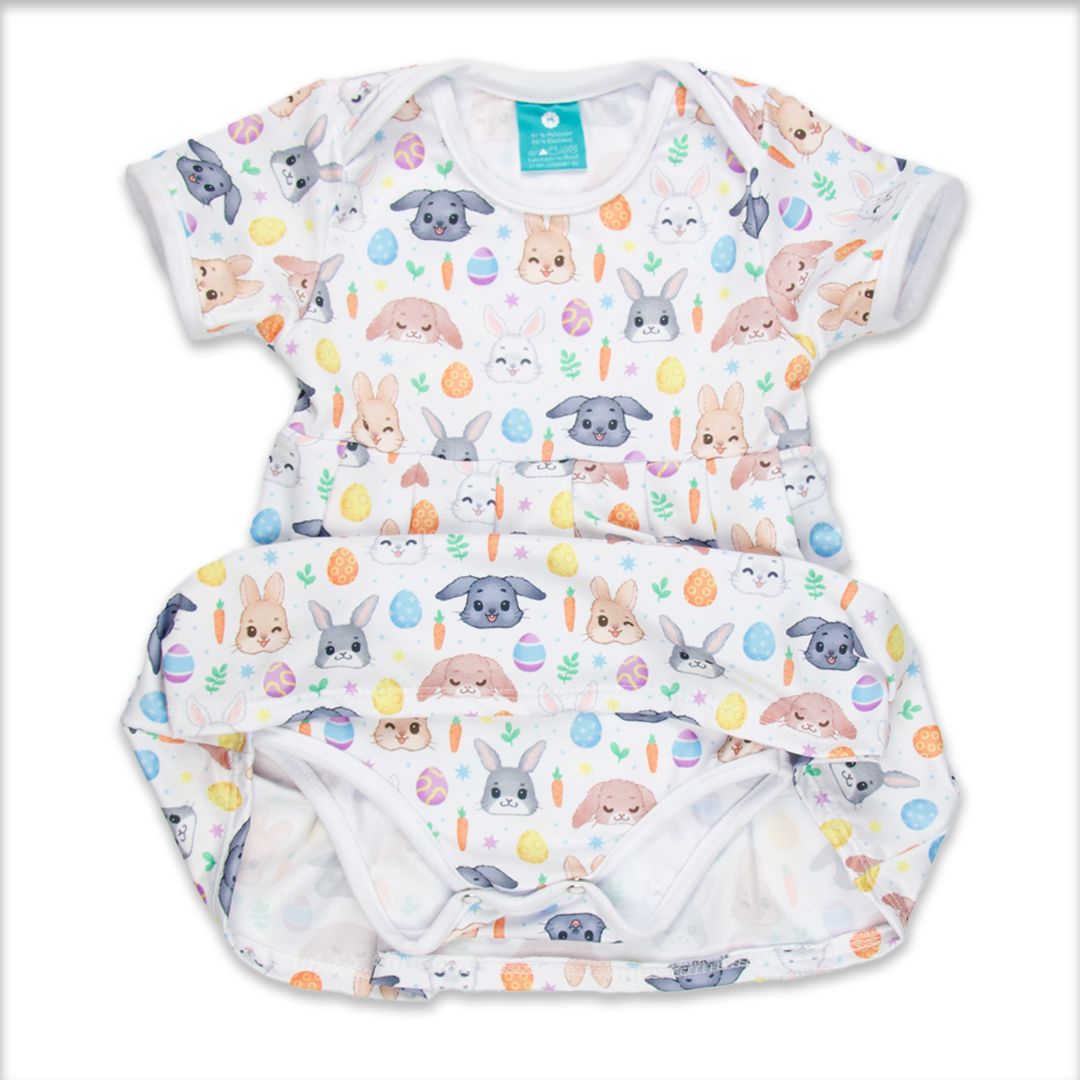 Body Vestido Coelhinhos