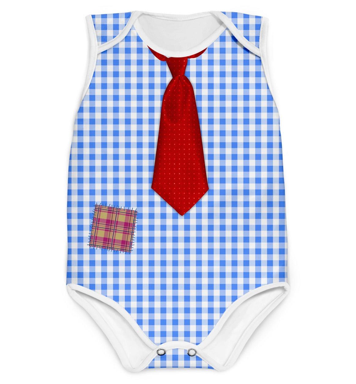 Body Caipira Azul - Mini Boo Store