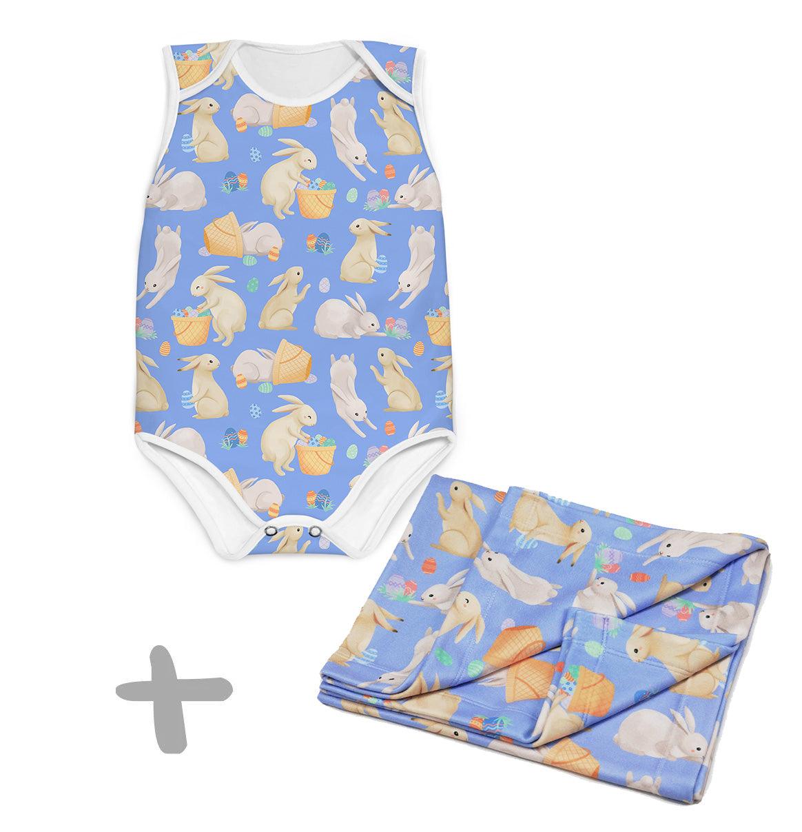 Combo Body + Mantinha Microsoft Caça Aos Ovos - Mini Boo Store