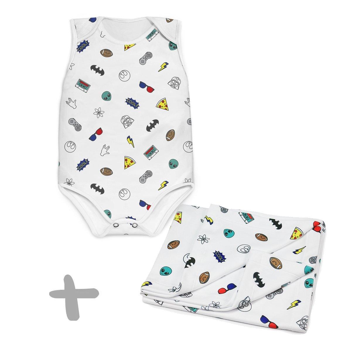 Combo Body + Mantinha Microsoft Geek - Mini Boo Store