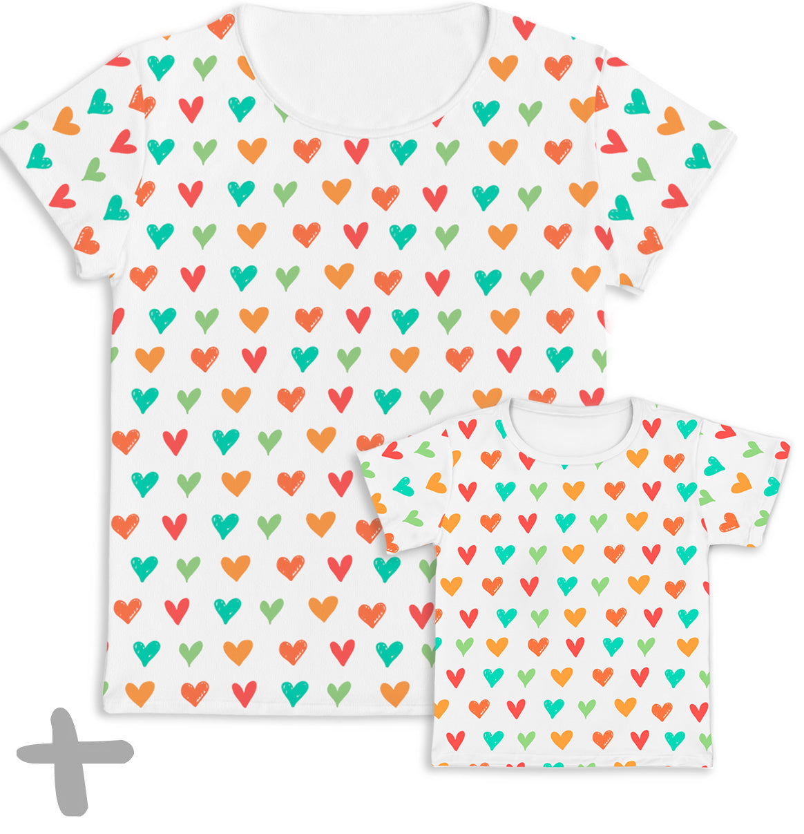 Tal Mãe Tal Kids Coração Colorido