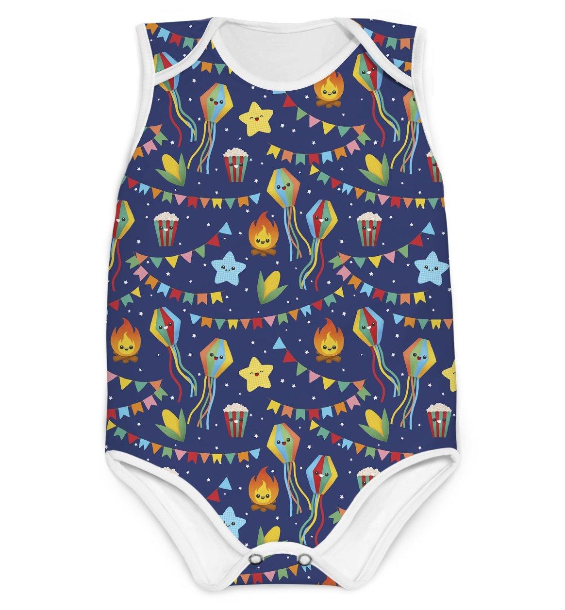 Body Bandeirinha Menino - Mini Boo Store