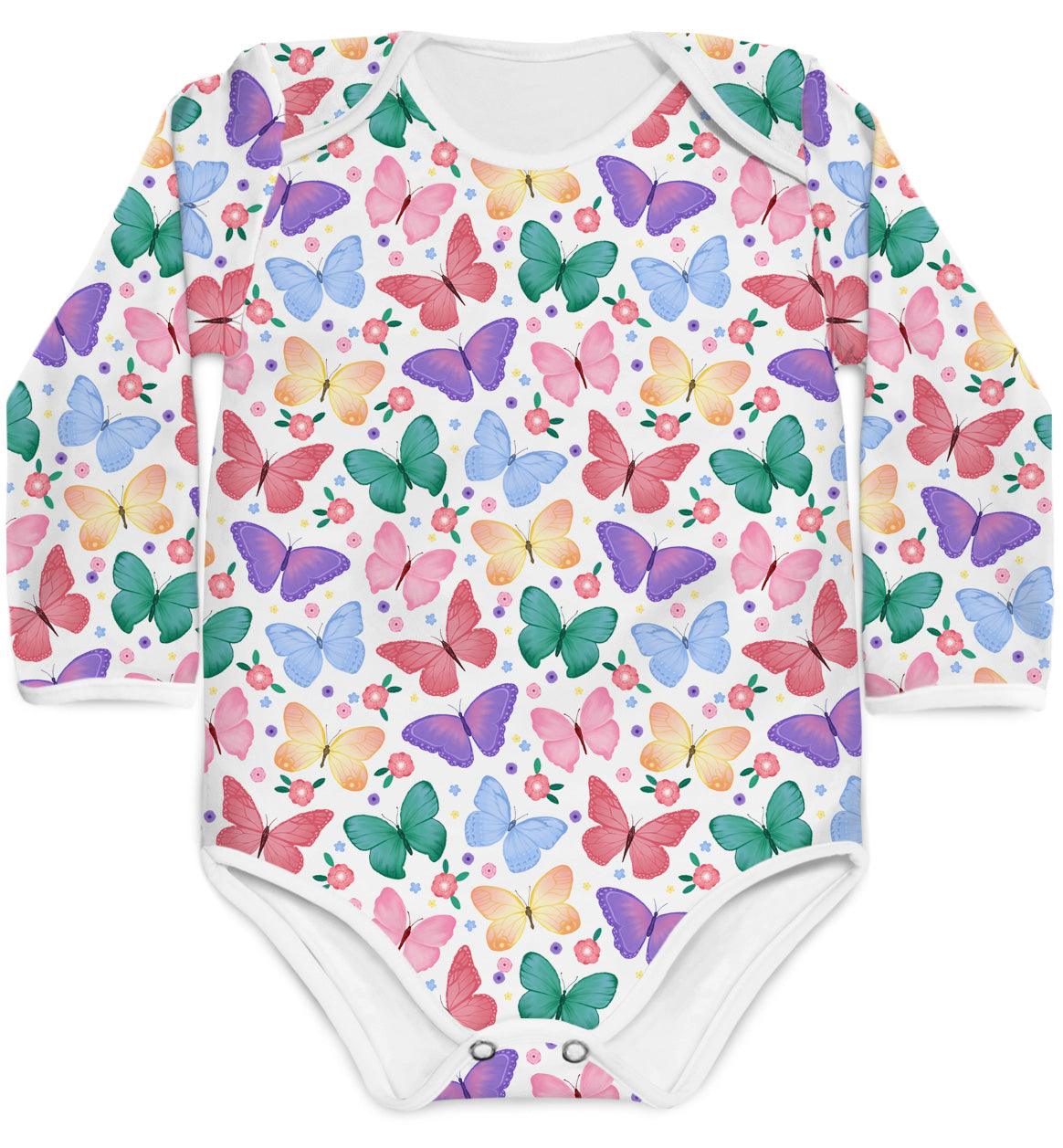 Body Borboletas - Mini Boo Store