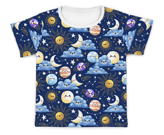 Camiseta Kids Constelação - Mini Boo Store