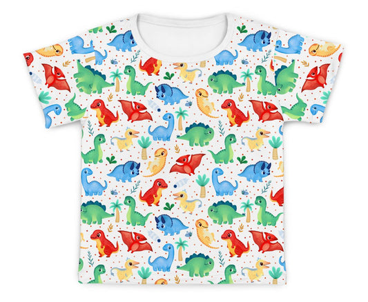 Camiseta Kids Dinos - Mini Boo Store