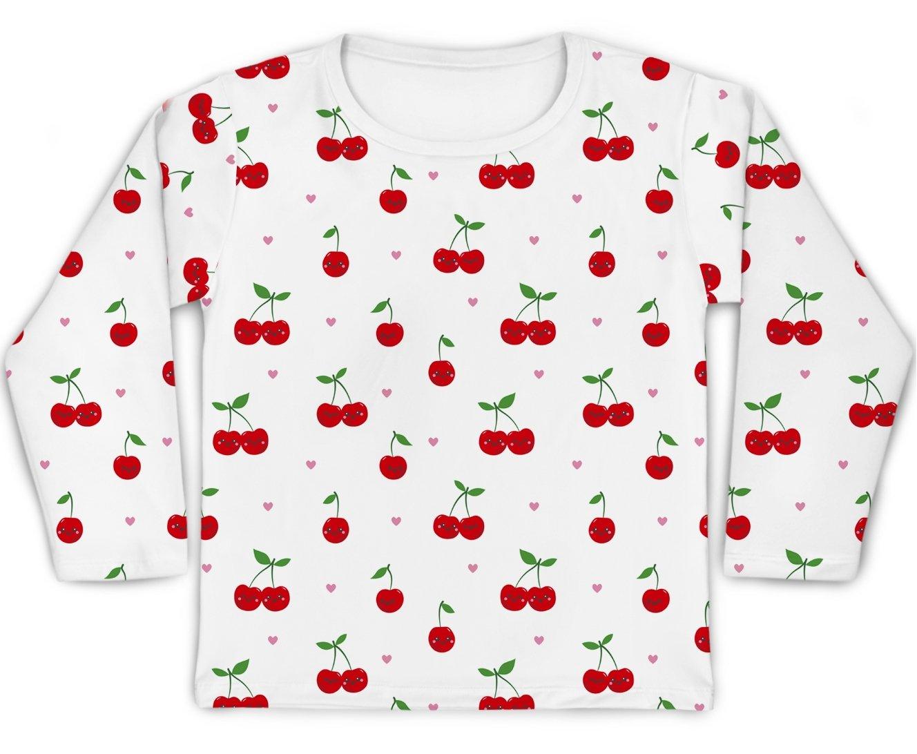 Camiseta Kids Cerejinhas - Mini Boo Store