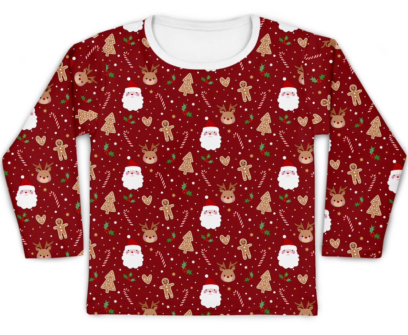 Camiseta Kids Natal vermelho