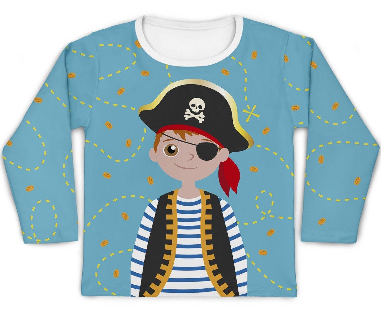 Camiseta Kids Pirata Menino - Mini Boo Store