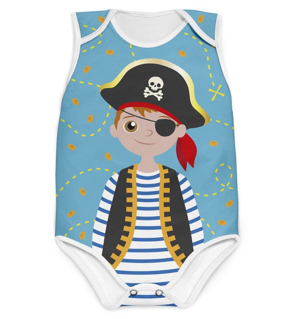 Body Pirata Menino - Mini Boo Store