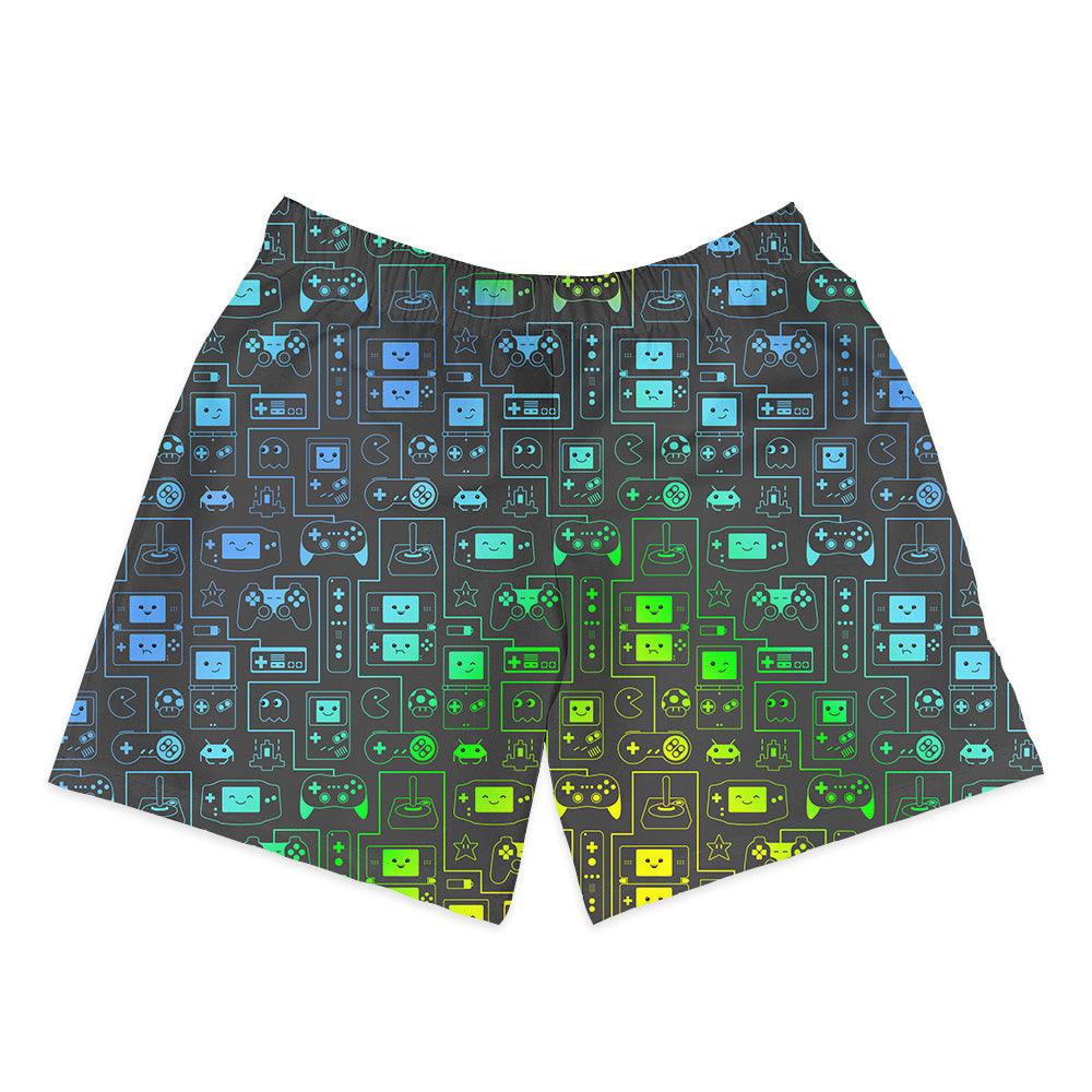 Shorts Infantil Vídeo Game Azul - Mini Boo Store