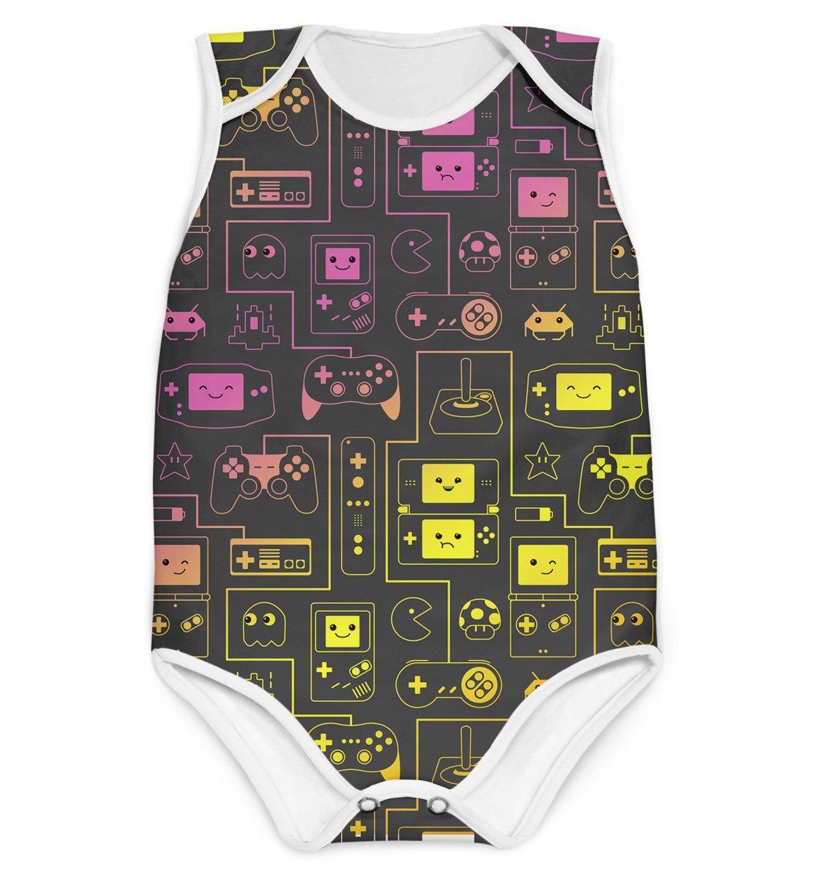 Body Vídeo Game Rosa - Mini Boo Store