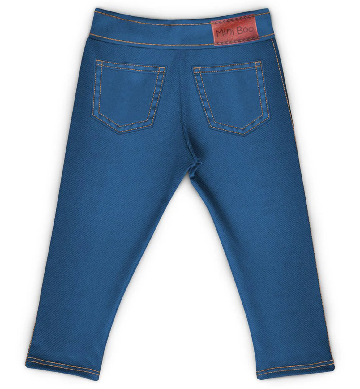 Jeans Cerejas Bebê Bordadinho Fake