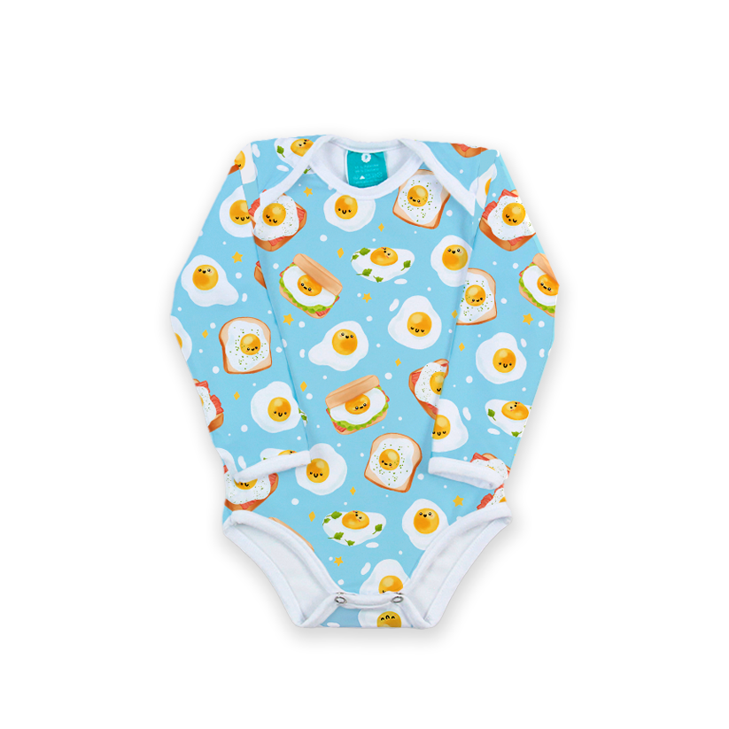 Conjunto térmico Body - Pijaminha Ovo Frito