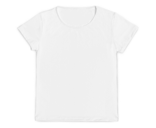 Camiseta Mamãe Branca Lisa