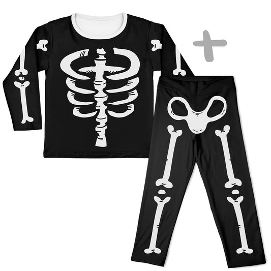 Camiseta Kids + Calça Esqueleto
