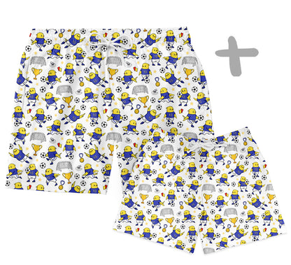 Shorts Tal Pai Tal Baby Canarinhos