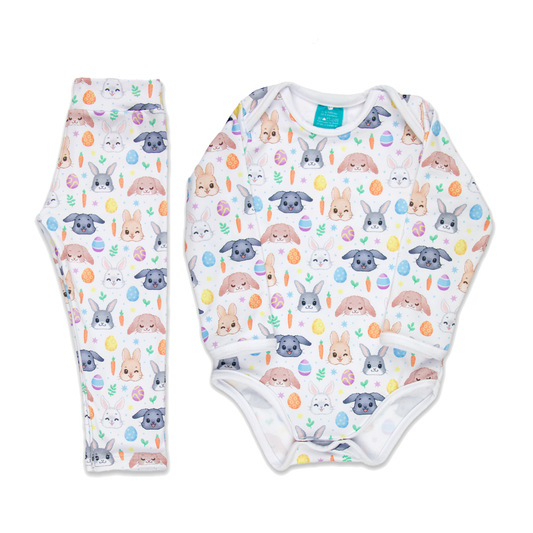 Conjunto térmico Body - Pijaminha Coelhinhos