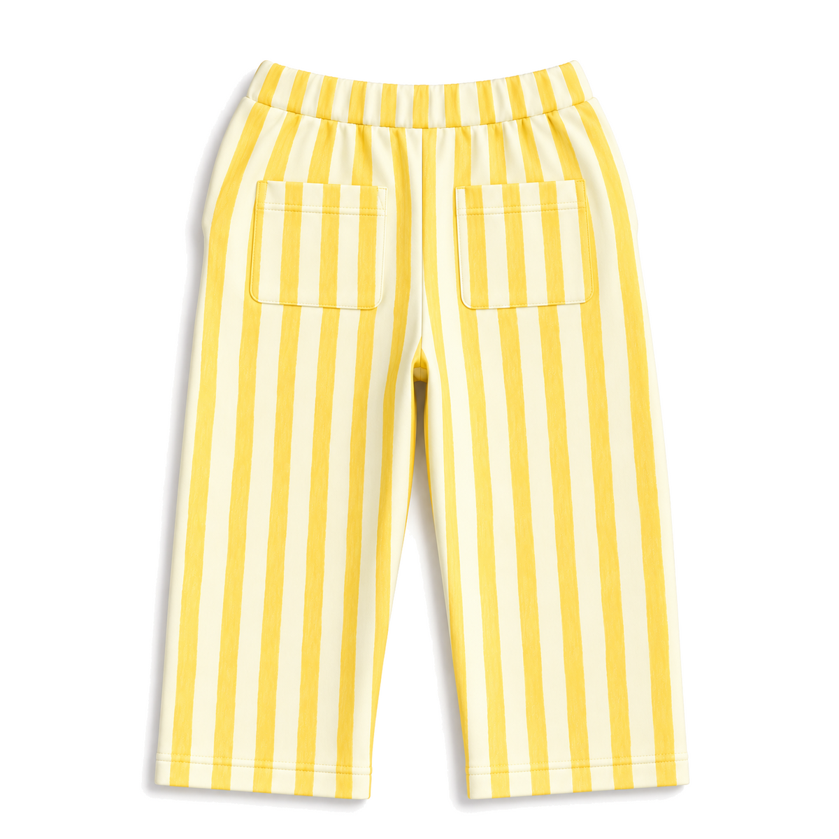 Calça Bebê Listradinha Amarela
