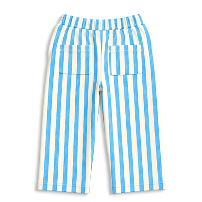 Calça Bebê Listradinha Azul