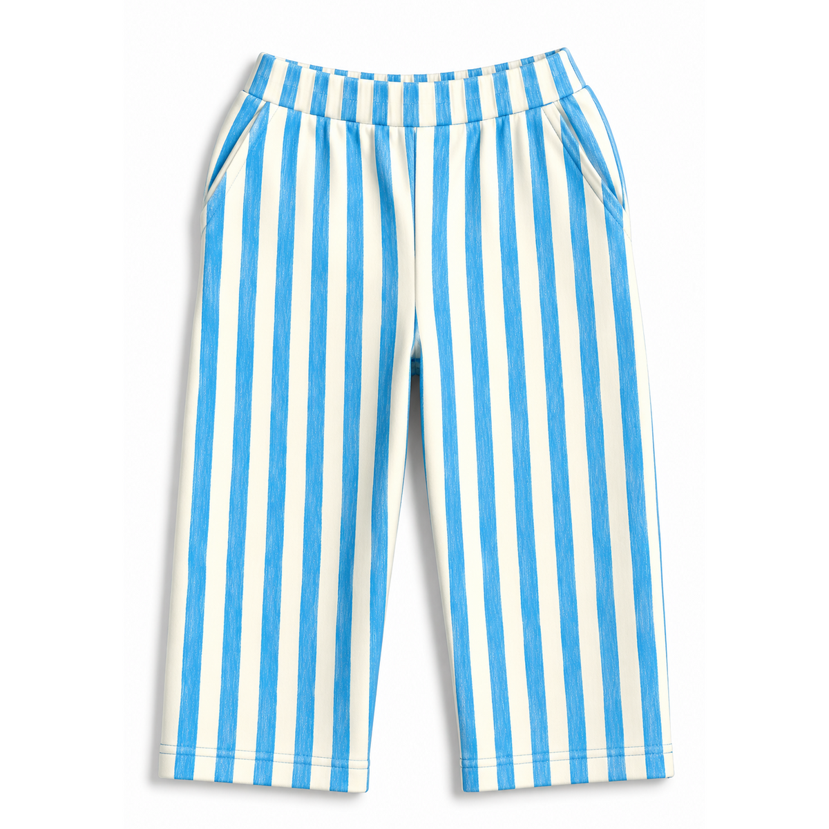Calça Bebê Listradinha Azul