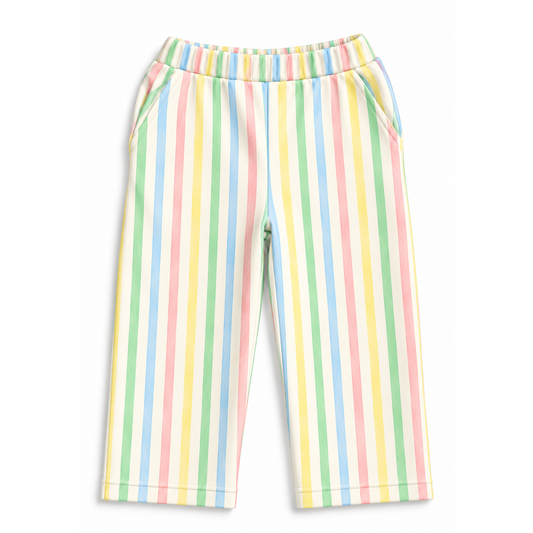 Calça Bebê Listradinha Colorida