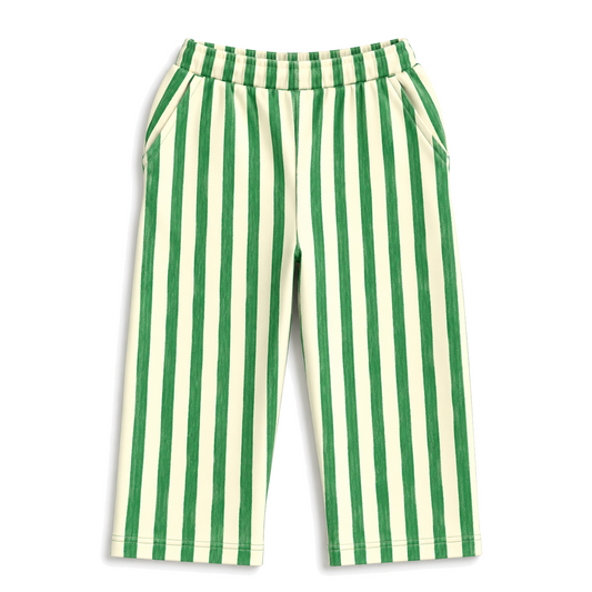 Calça Bebê Listradinha Verde