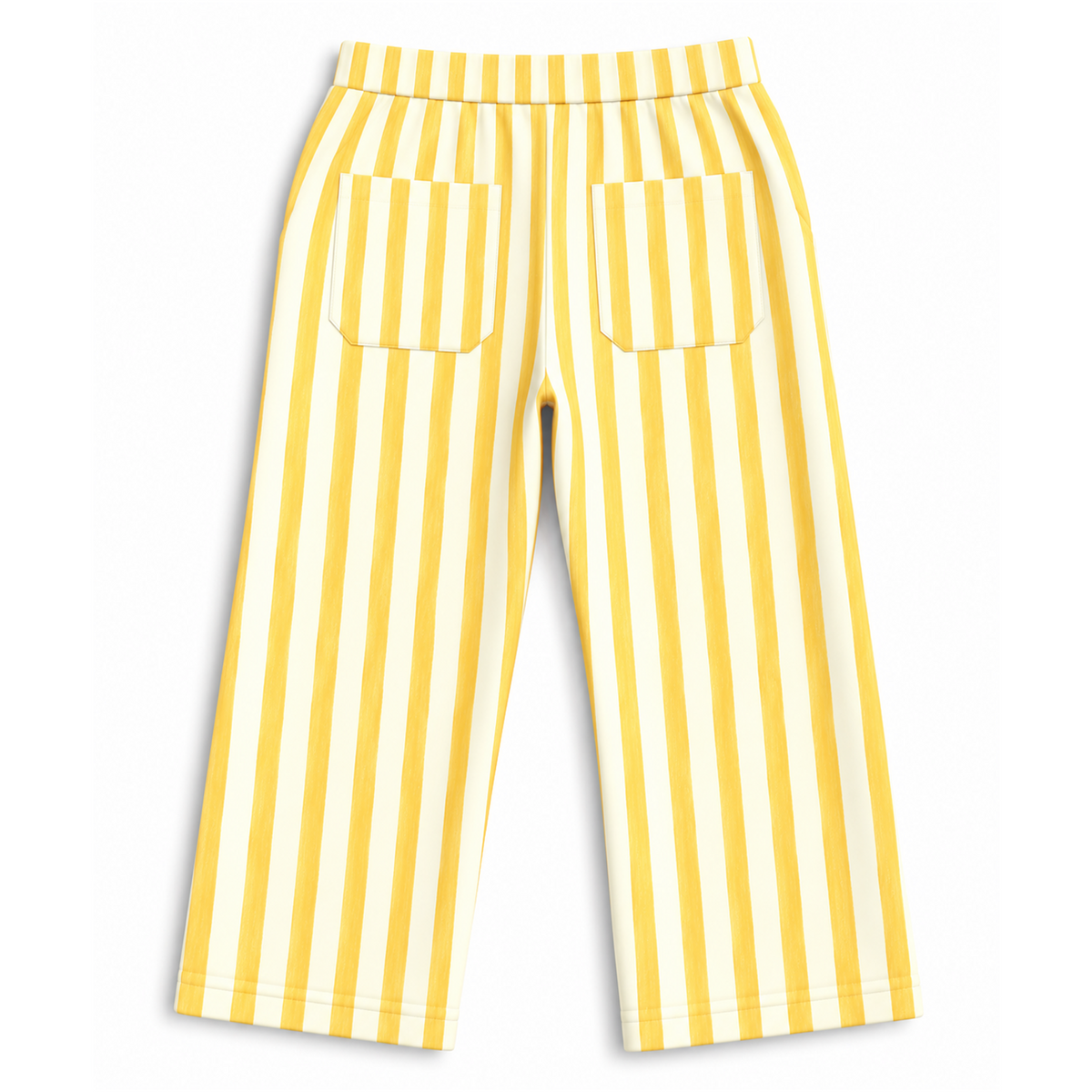 Calça Kids Listradinha Amarela