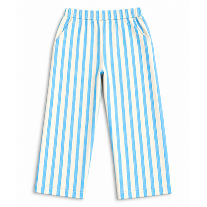 Calça Kids Listradinha Azul