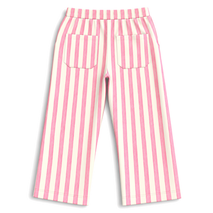 Calça Kids Listradinha Rosa