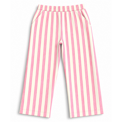 Calça Kids Listradinha Rosa
