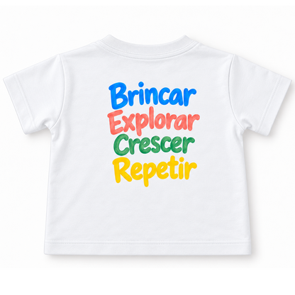 Camiseta Bebê Algodão Cachorrinhos