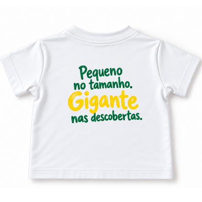 Camiseta Bebê Algodão Limão Siciliano