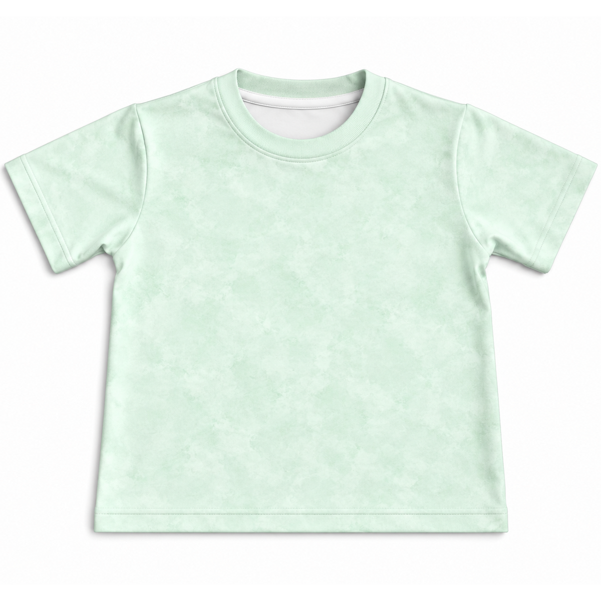 Camiseta Kids Algodão Verde Estonado