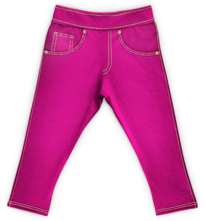 Jeans Fúcsia Bebê MiniBoo