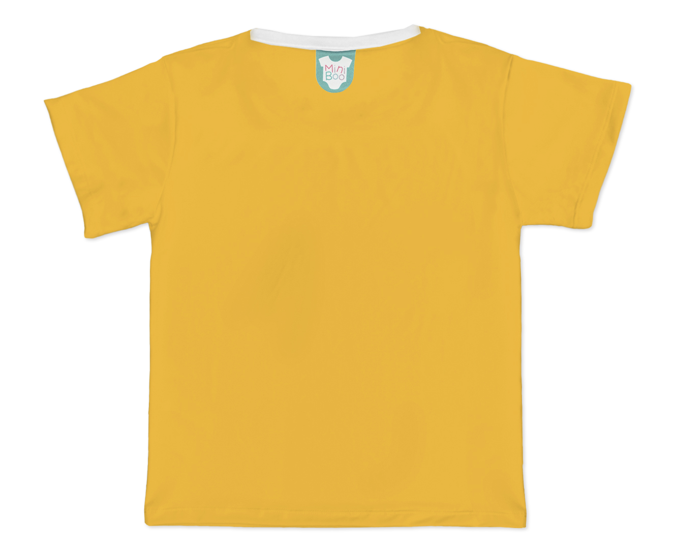 Camiseta Kids Minha Primeira Copa Amarelo