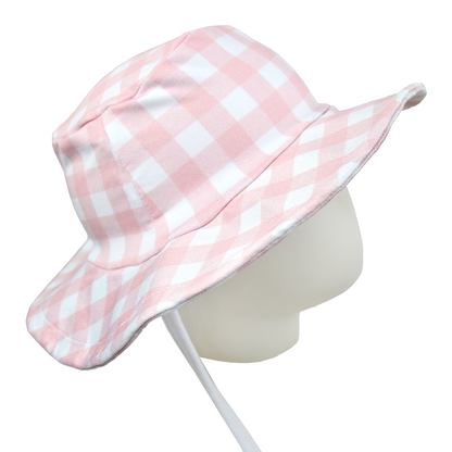 Chapéu Xadrez Rosa