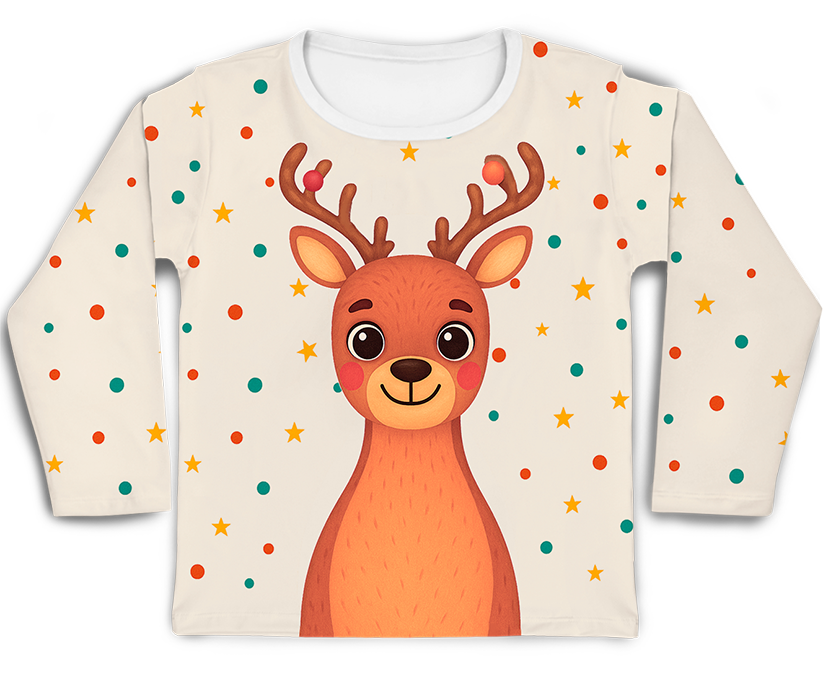 Camiseta Kids Rena Encantada