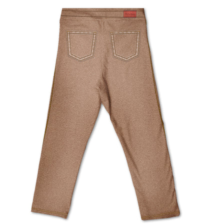 Jeans Marrom Kids MiniBoo