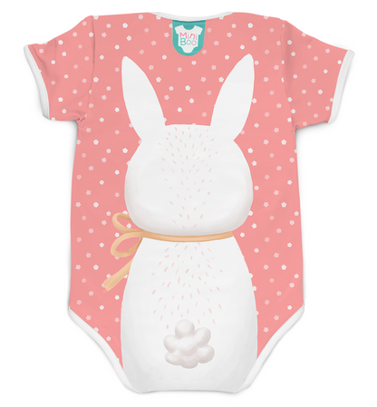 Body Coelha Rosa